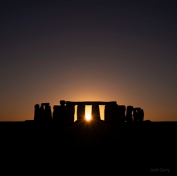 Sunset Solstice over Stonehenge