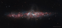 NGC 55: A Galaxy of Nebulas