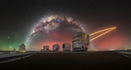 Sky Glows over Paranal Observatory
