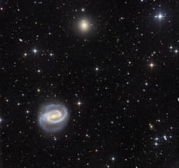 Galaxies in the River: NGC 1300 and NGC 1297