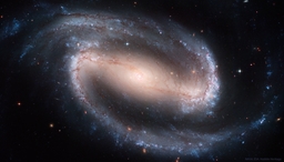 NGC 1300: Barred Spiral Galaxy