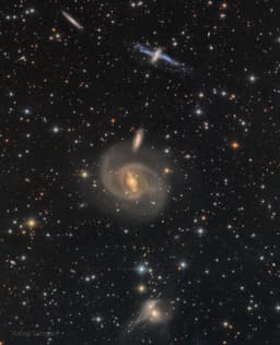 Three Galaxy Pairs